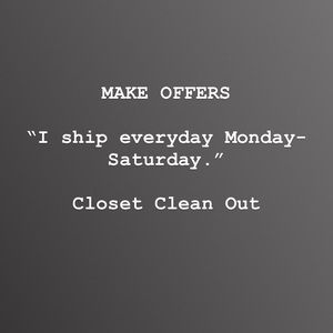 Everything You see here!!!!